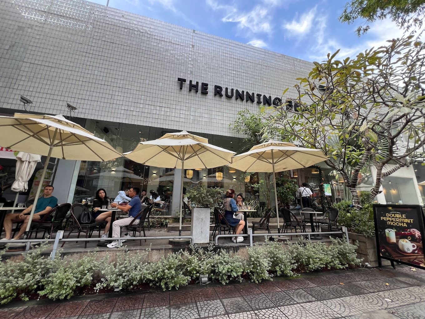 The Running Bean is a spacious brunch spot located just near Nguyen Hue Walking Street in District 1